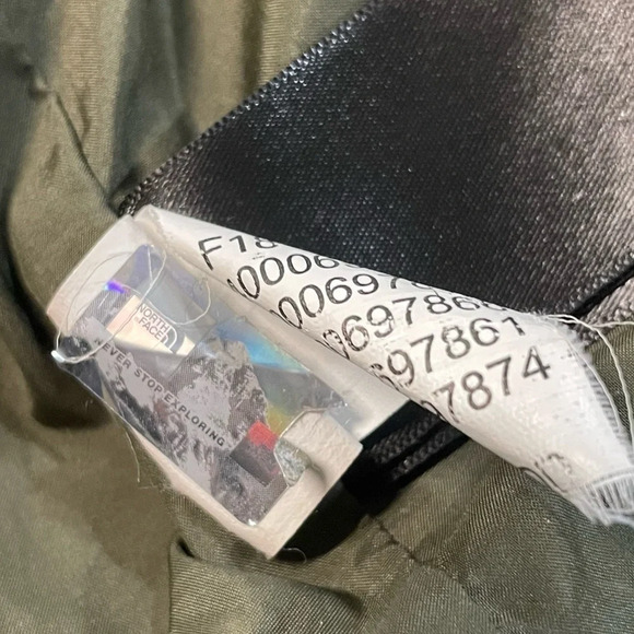 The North Face Hey Mama Parkina Coat Water Repellent 550 Filled Olive Color XS - Picture 12 of 16